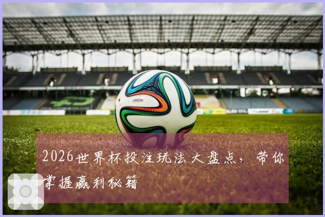 2026世界杯投注玩法大盘点，带你掌握赢利秘籍