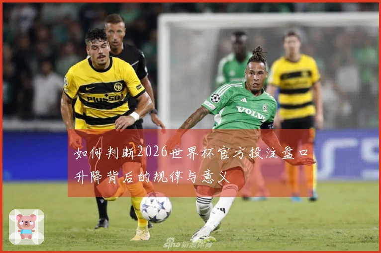 如何判断2026世界杯官方投注盘口升降背后的规律与意义